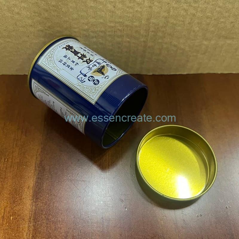 Custom printed tin can