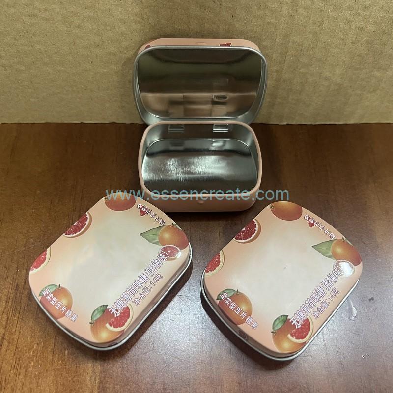 Mint candy tin