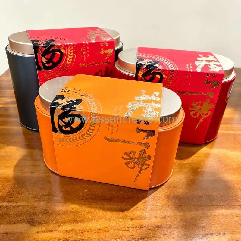 Tea Leaf Metal Container Tea Leaf Metal Container