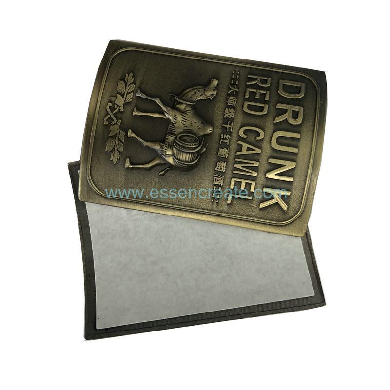 Custom Metal Bottle Logo