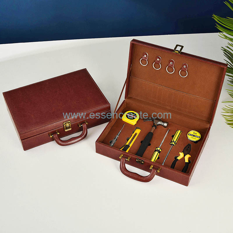 Emboss Logo Leather Box Emboss Logo Leather Box