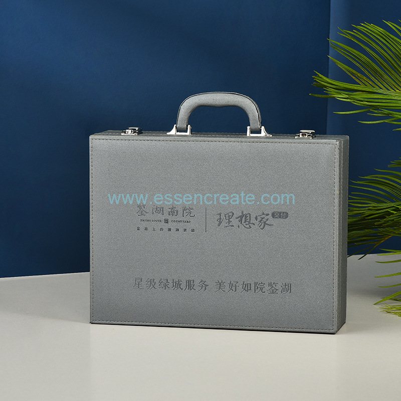Handheld Leather Gift Case