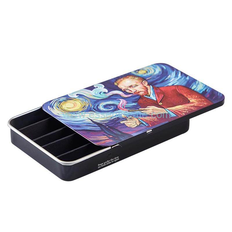 Sliding Lid Security Tin