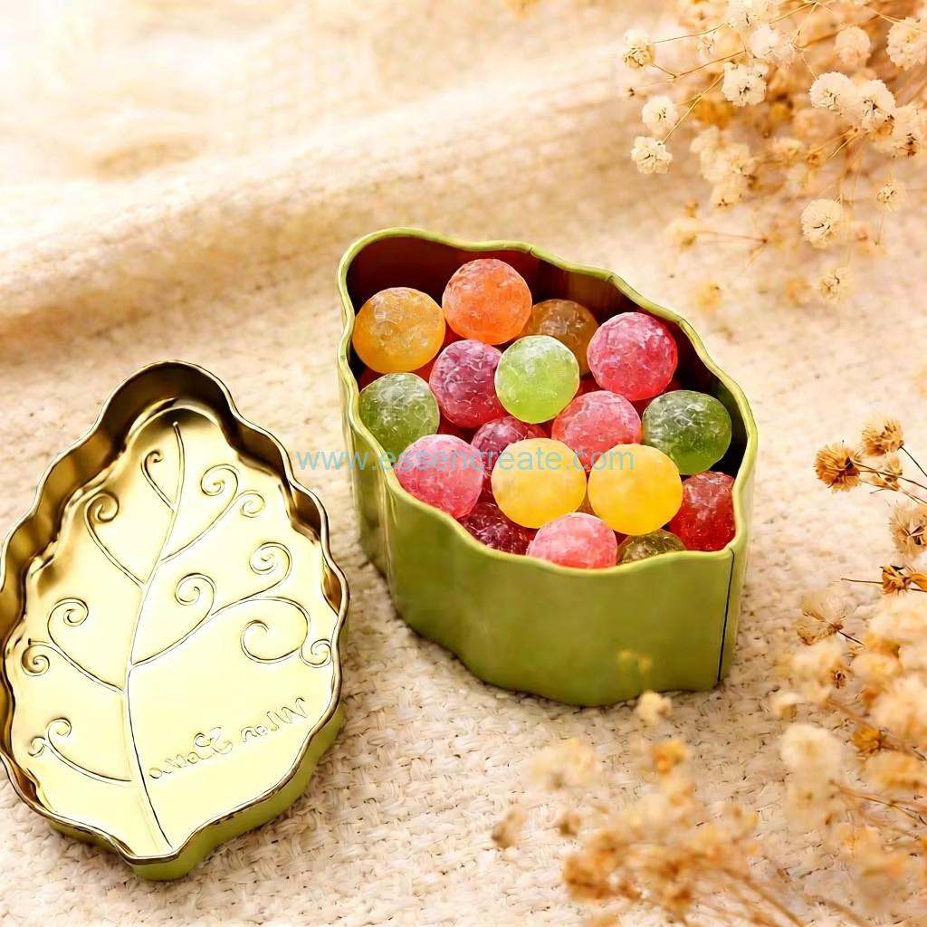 Leaf Shape Metal Case Leaf Shape Metal Case