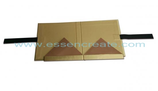 Foldable Gift Box with Ribbon Closure