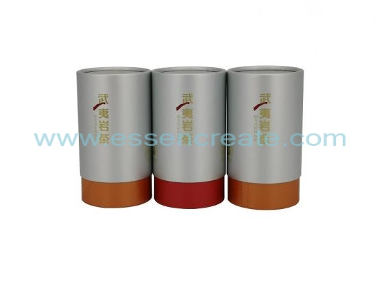 Telescoping Two Pieces Cylinder Tea Cans