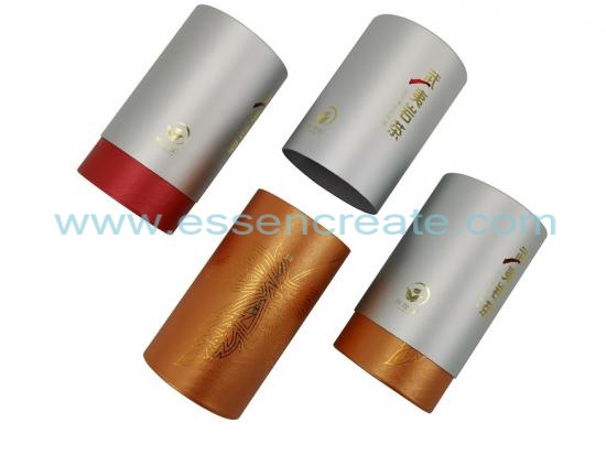 Telescoping Two Pieces Cylinder Tea Cans