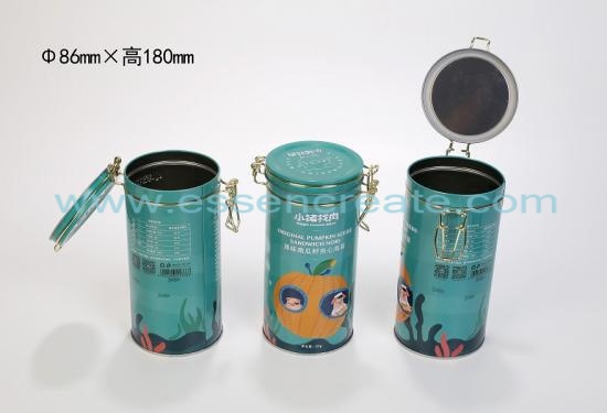 Lockable Metal Can with Seal Ring