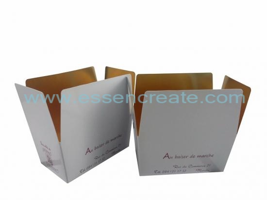 Gold Cardboard Folding Box