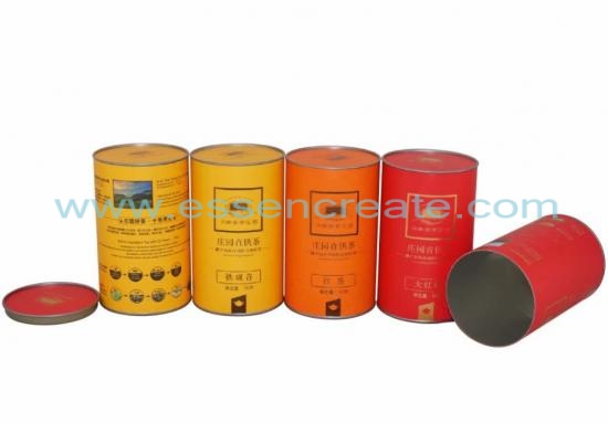 Tea Packaging Paper Cans