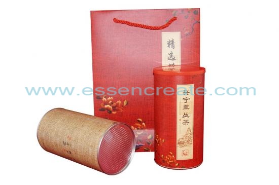 Paper Tube Tea Packaging Canister