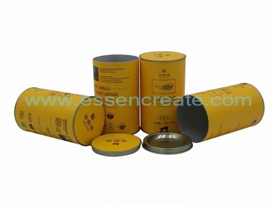 Round Tea Packaging Canister