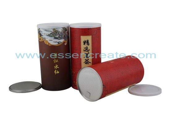 Paper Tube Tea Packaging Canister