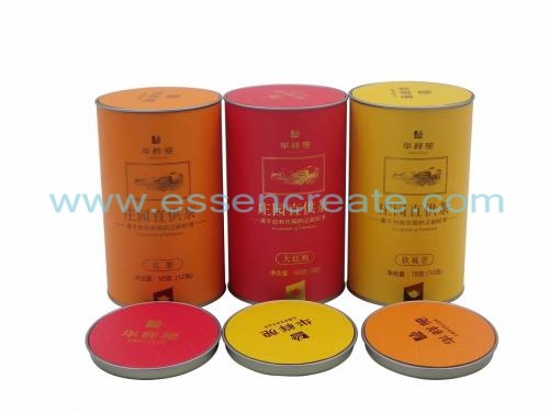 Tea Packaging Paper Cans