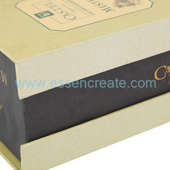 Single Wine Glass Bottle Box