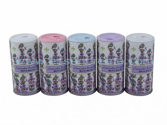 Bath Salt Packing Shaker Cans