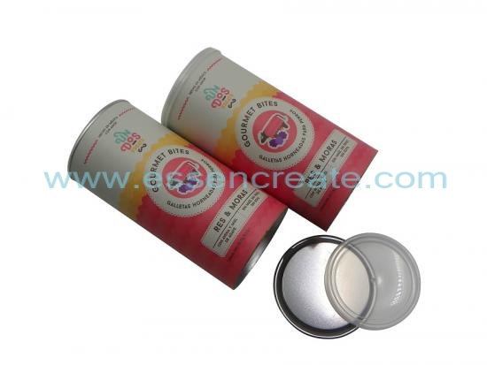 Paper Cardboard Tube Canister for Packaging Pets Food