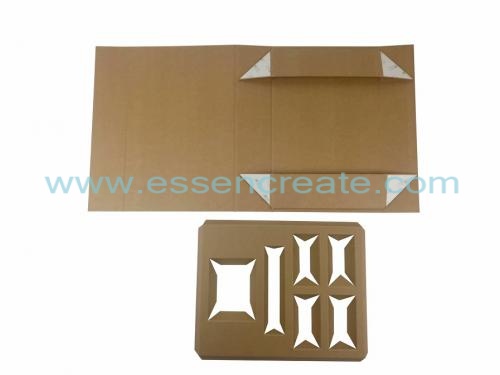 Collapsible Design Foldable Kraft Gift Box