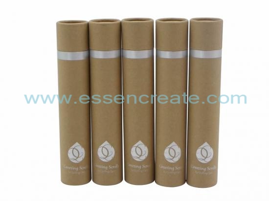 Round Cardboard Kraft Packaging Paper Tube