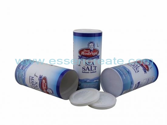 Salt Rotating Shaker Paper Canister