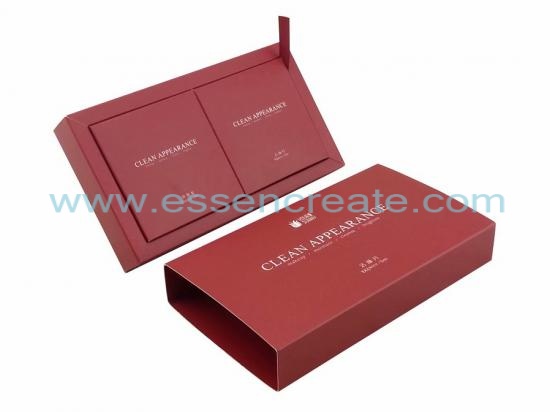 White Card Sliding Drawer Box