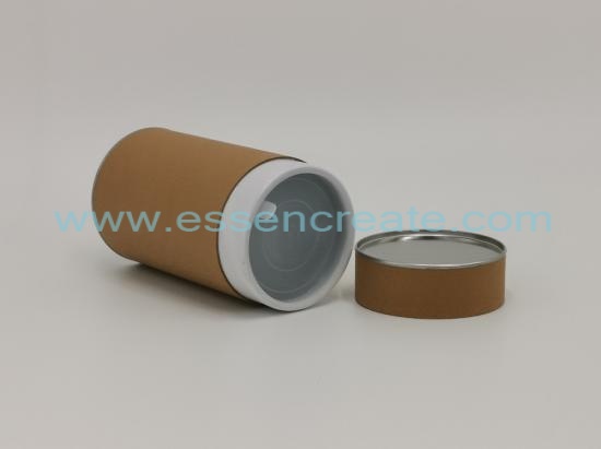 Kraft Cyliner Paper Tube Box