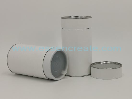 Double Lids Tea Packing Tube