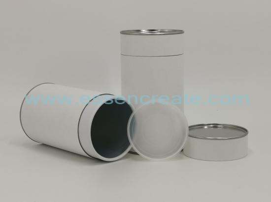 Double Lids Tea Packing Tube