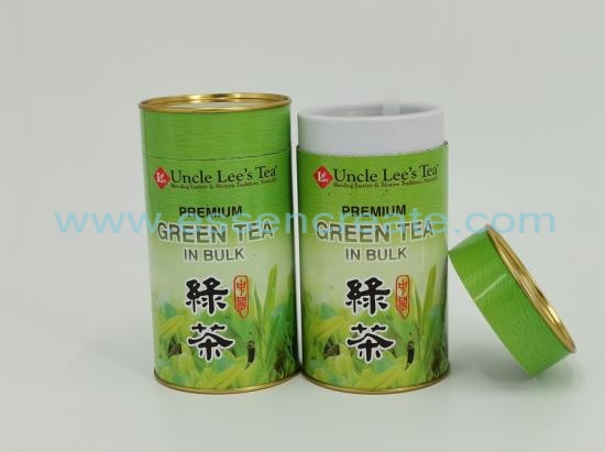 Green Tea Packaging Round Box