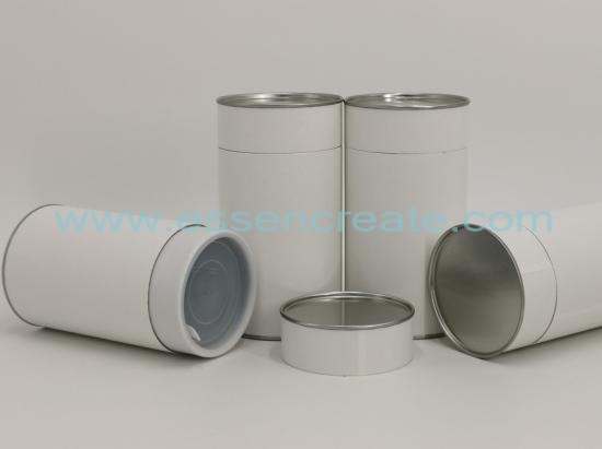 Double Lids Tea Packing Tube