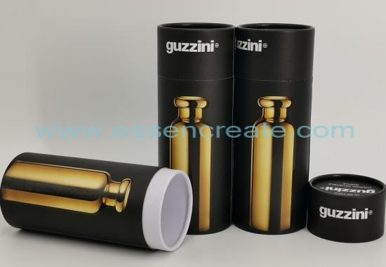 Water Bottle Packaging Cylinder Tube Box