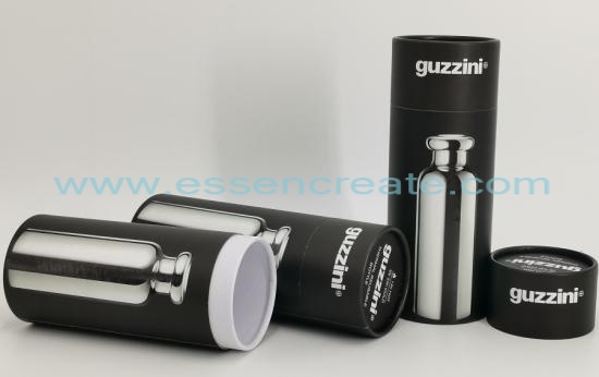 Water Bottle Packaging Cylinder Tube Box