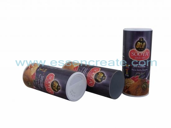 Pepper Ginger Powder Packaging Shaker Tube