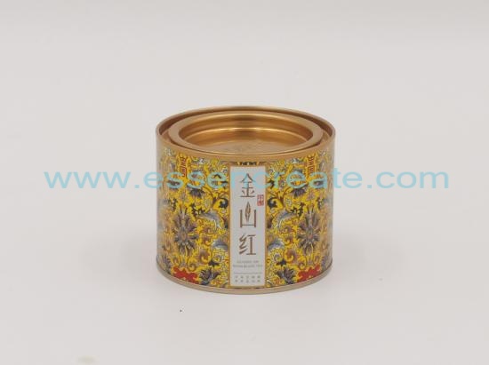 Tea Packaging Canister with Pry Cover