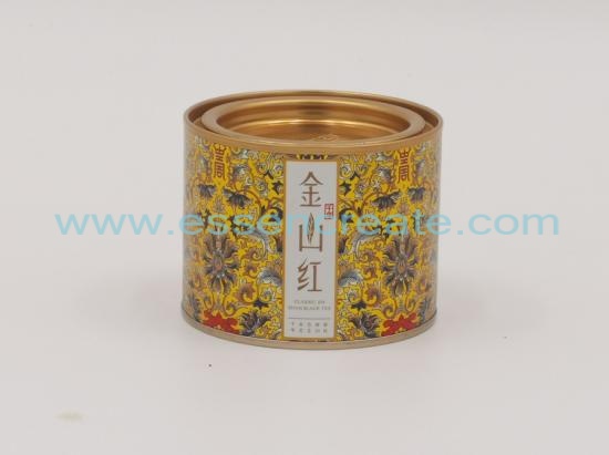 Tea Packaging Canister with Pry Cover