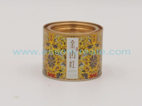 Tea Packaging Canister with Pry Cover