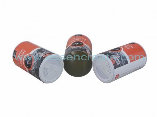 Shaker Top Food Grade Salt Paper Tube