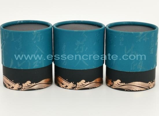 Two Pieces Telescope Cylinder Tea Packaging Box