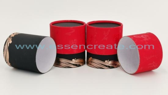 Two Pieces Telescope Cylinder Tea Packaging Box