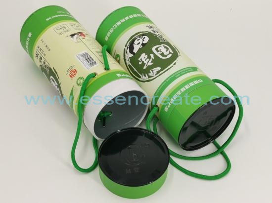 Rice Packaging Paper Cans with Rope Handle