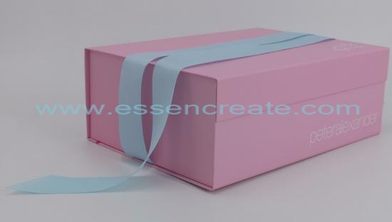 Folding Pink Gift Box