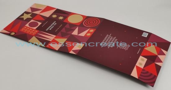 Foldable Christmas Chocolate Packing Gift Box