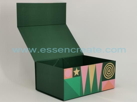 Folding Christmas Chocolate Packing Gift Box