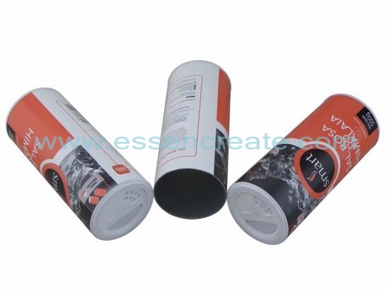 Cylinder Cardboard Salt Packaging Shaker Tube