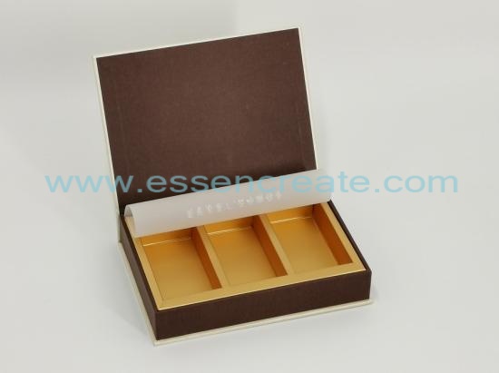 Magnetic Bookshape Tea Packaging Gift Box