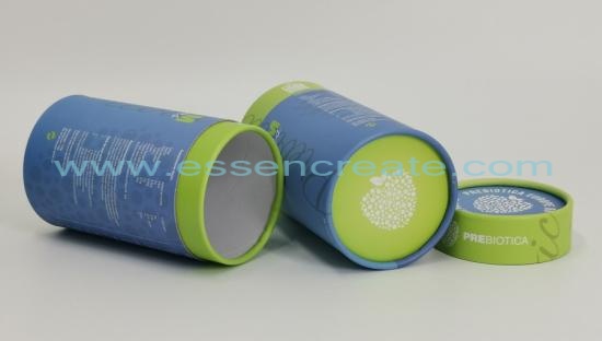 Curled Edge Honey Packaging Paper Tube