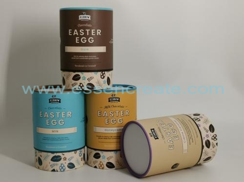 Milk Chocolate Packaging Round Tube Box