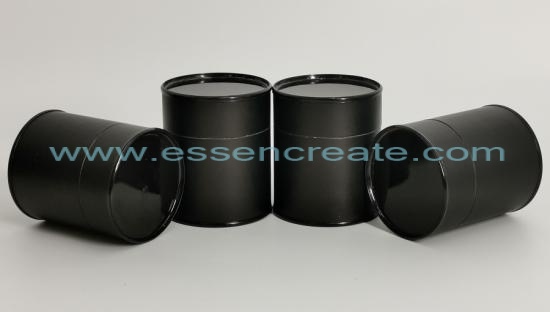 Composite Black Metal Lid Paper Cans