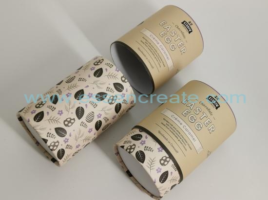 Chocolate Packaging Round Tube Gift Box