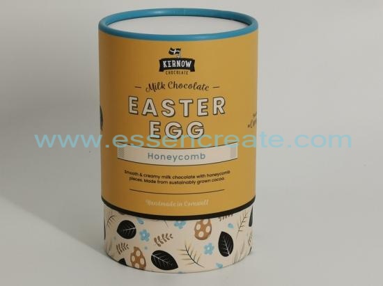 Honeycomb Chocolate Packaging Round Tube Box